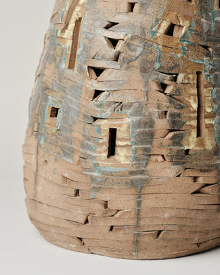 Ceramic Beehive Lamp