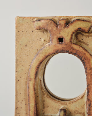 Michael and Harriet Cohen 1960 Ceramic Mirror
