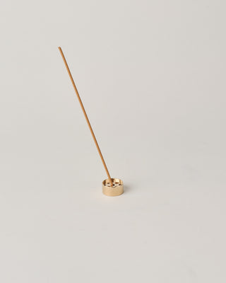 Brass Round Disk Incense Holder