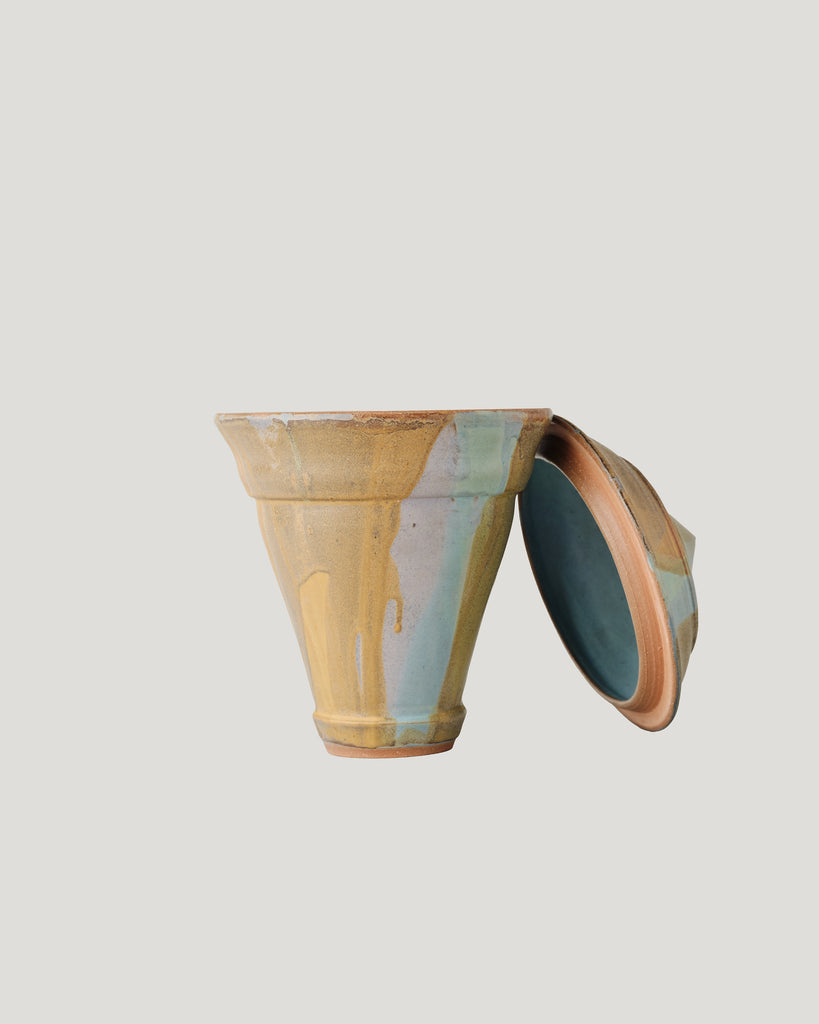 Signed Stoneware Jar