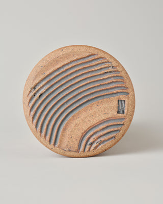Red - Wheel thrown stoneware bottle
