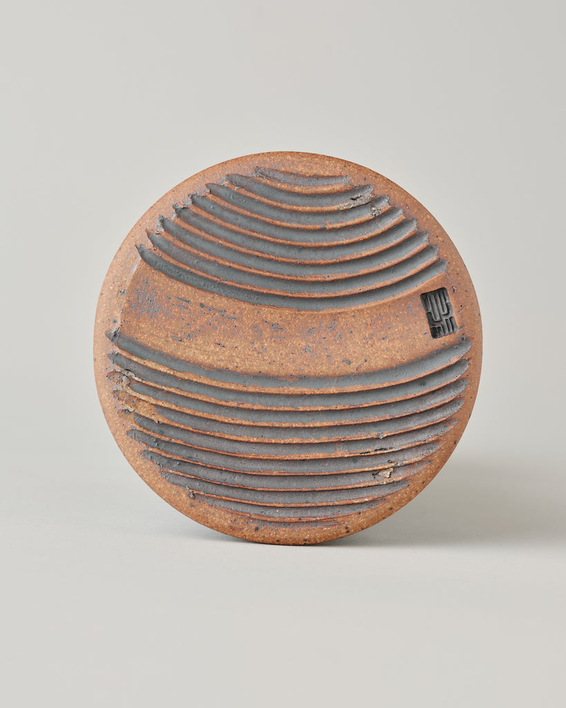 Blue - Wheel thrown stoneware bottle