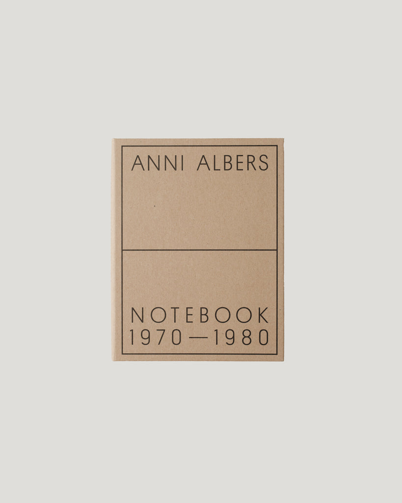 Anni Albers: Notebook 1970-1980 By Anni Albers