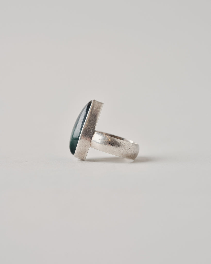 Vintage Teardrop Sterling Silver Ring