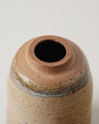 Speckled Stoneware Lidded Jar
