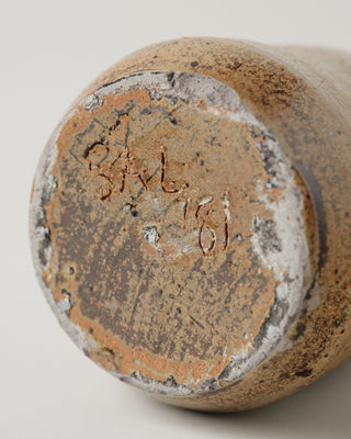 Speckled Stoneware Lidded Jar