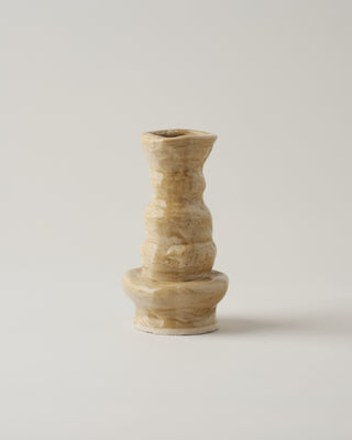 Neutral Ridge Vase