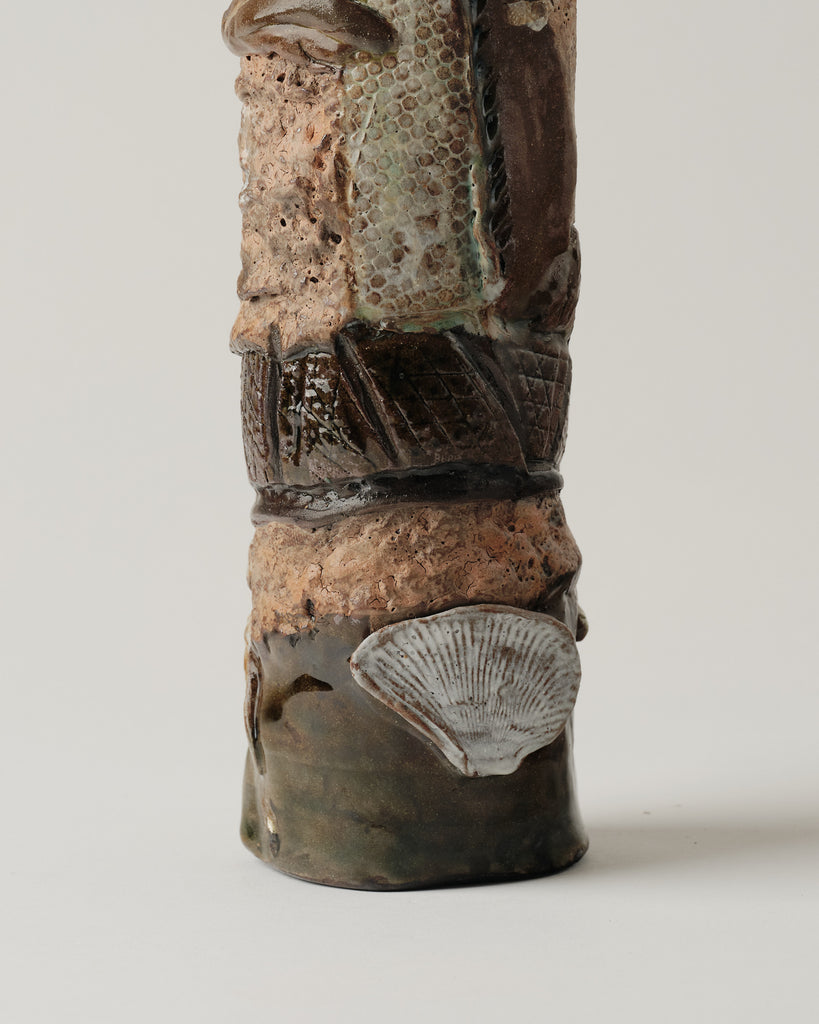 Brutalist Pottery Vase