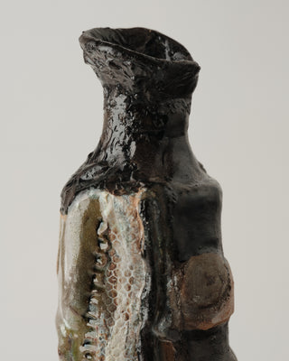 Brutalist Pottery Vase