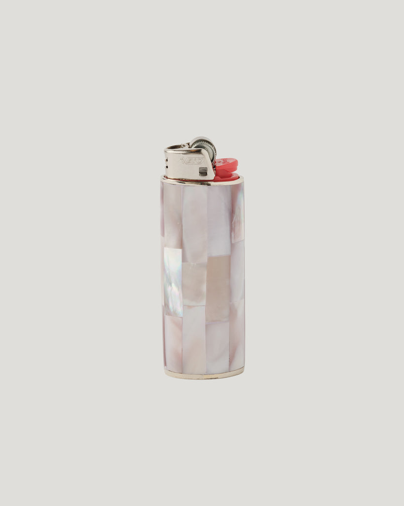 Lavender Mother of Pearl Lighter Case