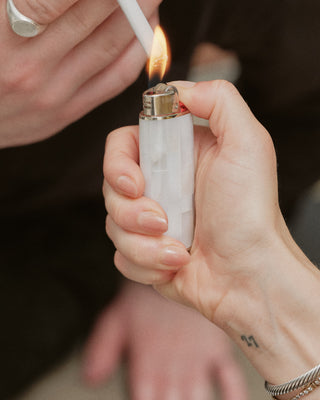 Mother of Pearl Lighter Case