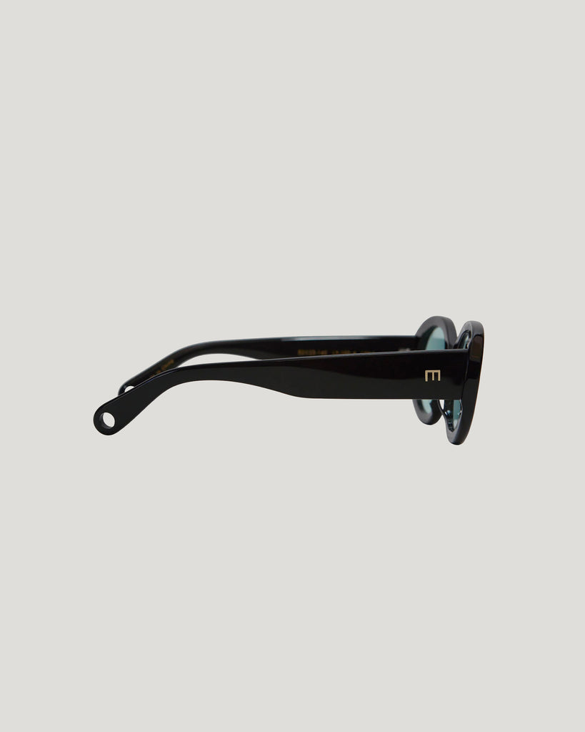 Lyna Sunglasses in Gloss Black