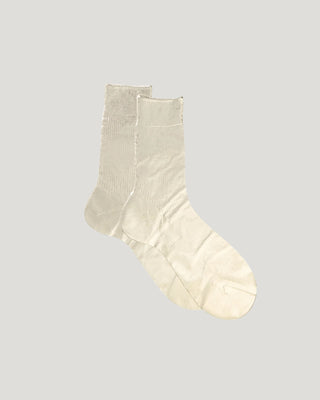 Iridescent Ribbed Sock