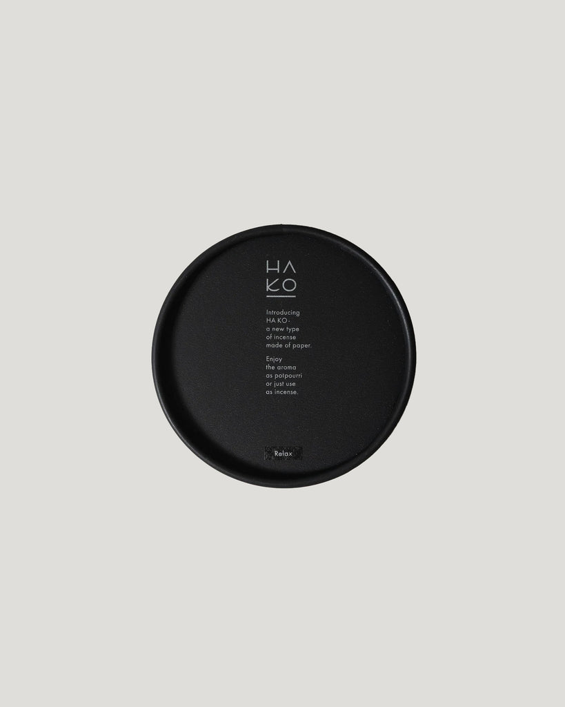 Ha Ko Paper Incense Black No. 01 Relax