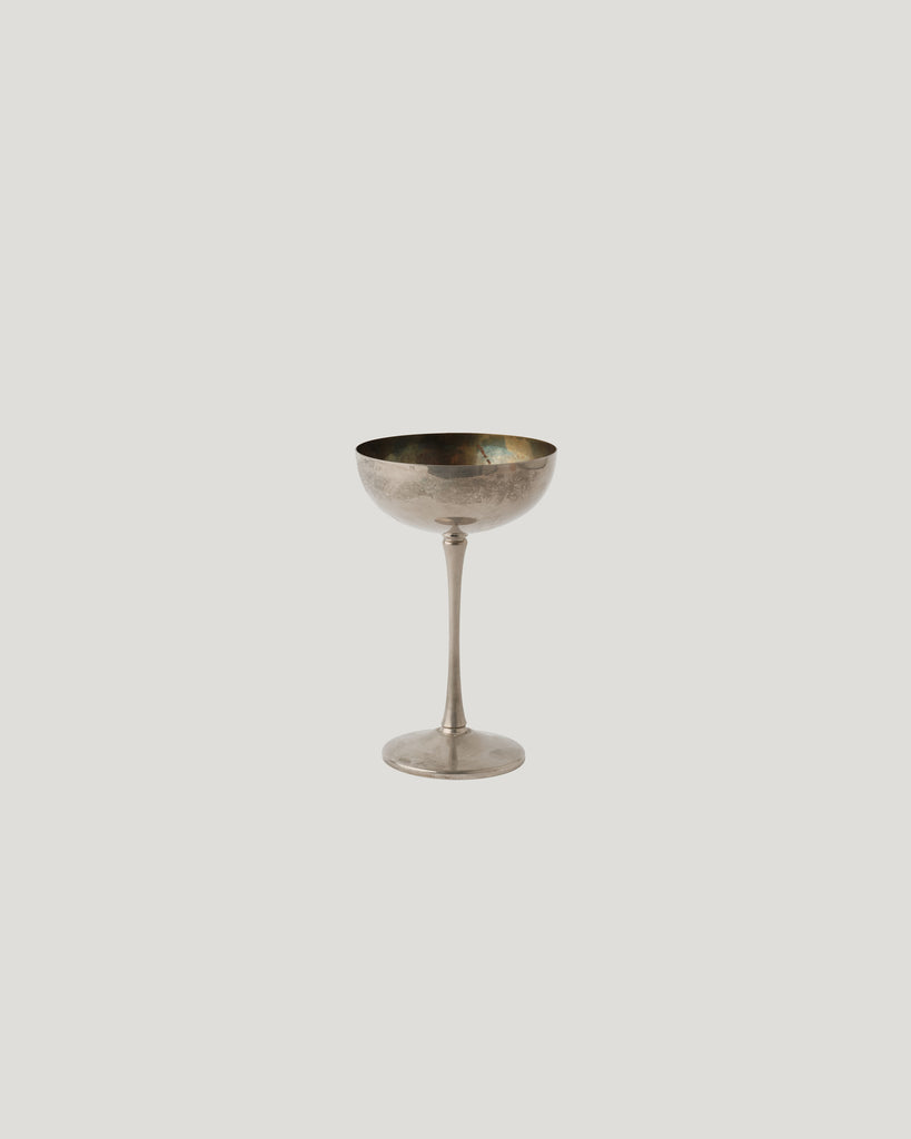 Vintage Italian Silverplate Coupes Set of 2