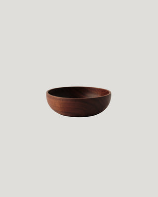 Teak Pinch Bowl Salt Cellars