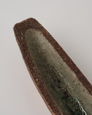 Vintage Woodfired Stoneware Dish