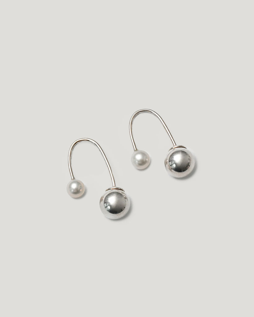 Beatrice Pearl and Drop Earrings
