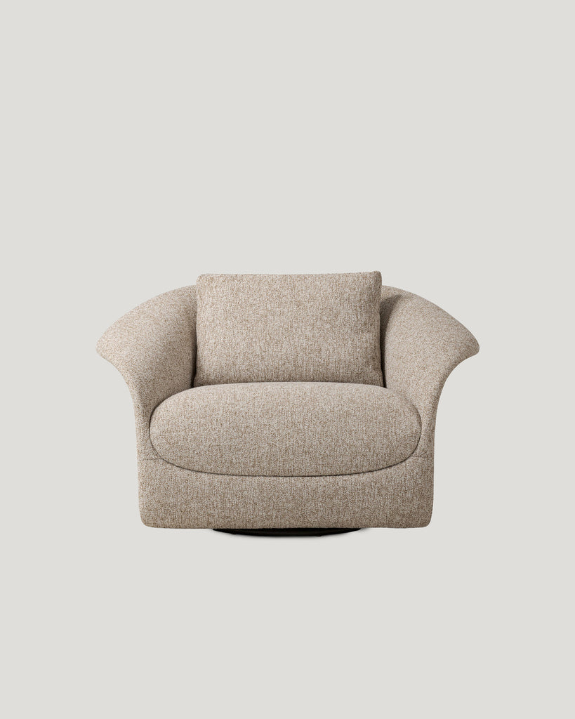 Elysian Swivel Chair - Yuma Dove