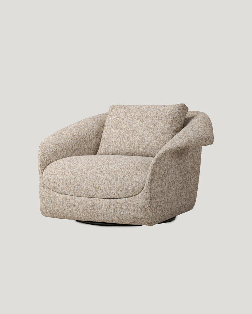 Elysian Swivel Chair - Yuma Dove