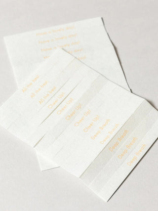 Washi Paper Incense Strips: Floral Warmth