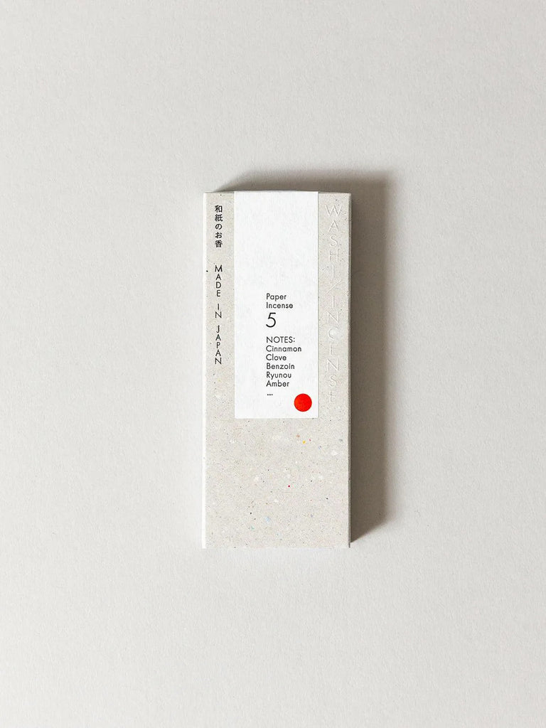 Washi Paper Incense Strips: Smokey Comfort